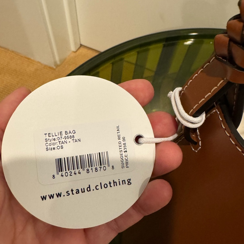 Staud Tellie Bag in Tan - Picture 7 of 7